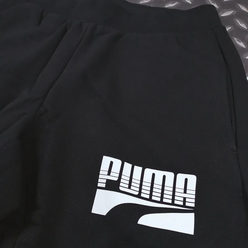 PUMA Casual Pants Men Black-5
