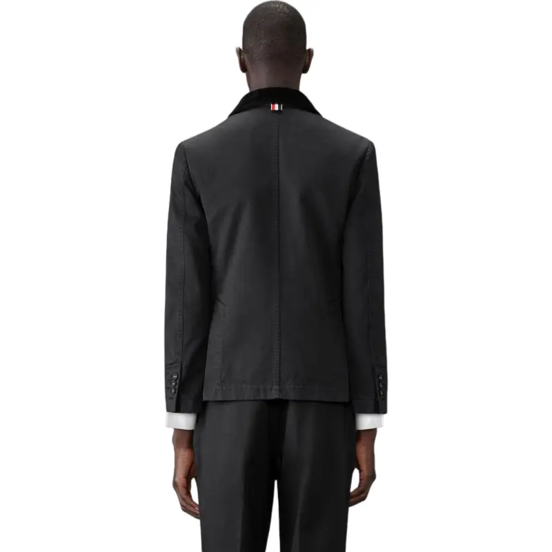 THOM BROWNE Unconstructed Cotton Jacket-1