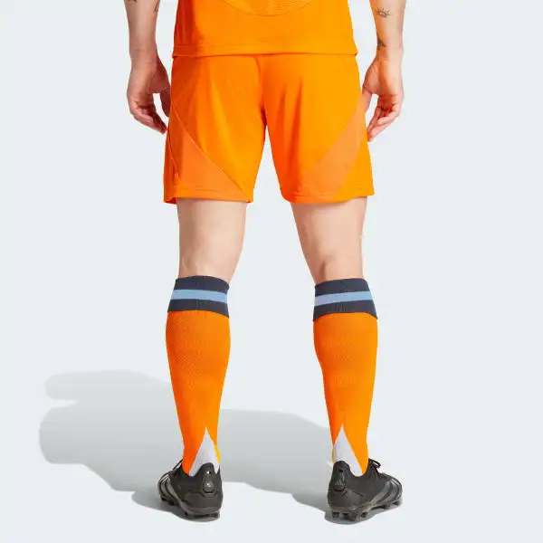 Adidas Real Madrid SS24 Soccer Bottom Men's Orange-4