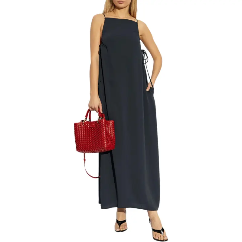 EMPORIO ARMANI Strap detail Maxi Dress-3