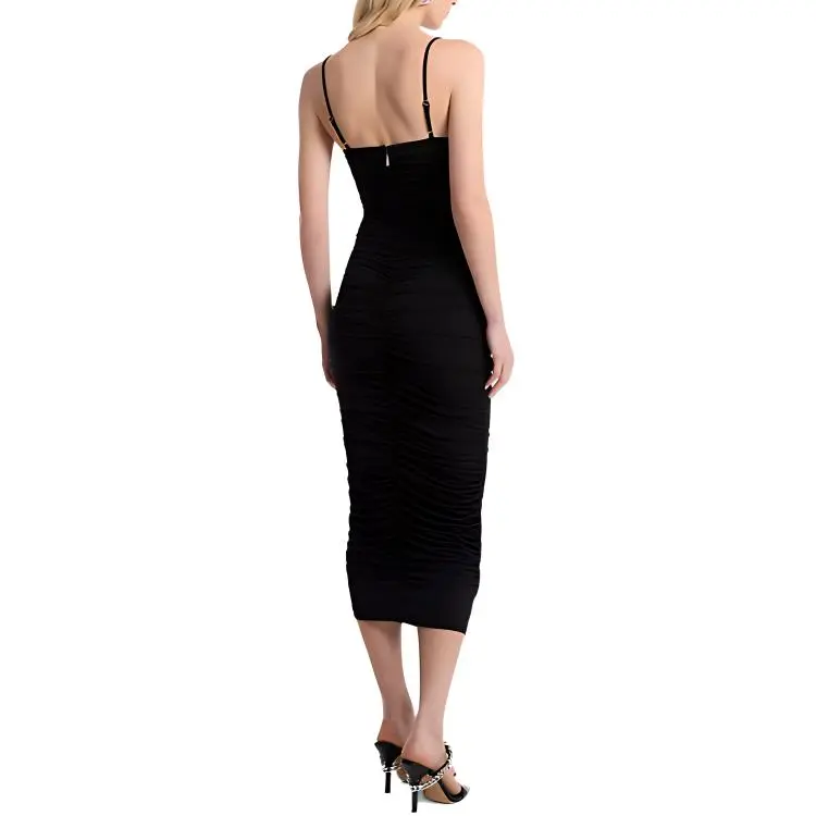 MICHAEL KORS Ruched Stretch Matte Jersey Dress-1