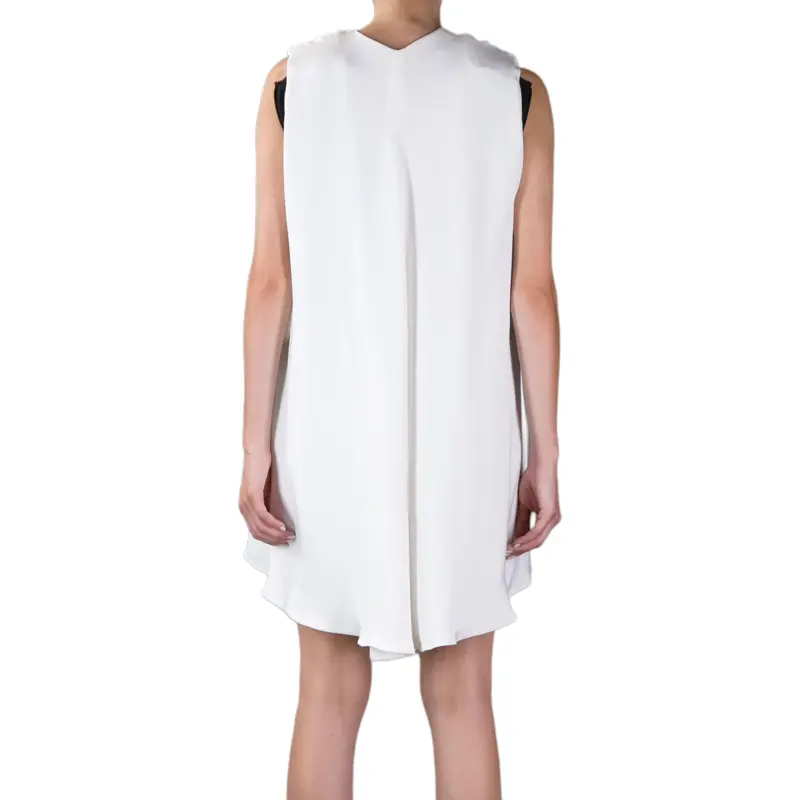 Balenciaga Monochrome Shift Mini Dress-2