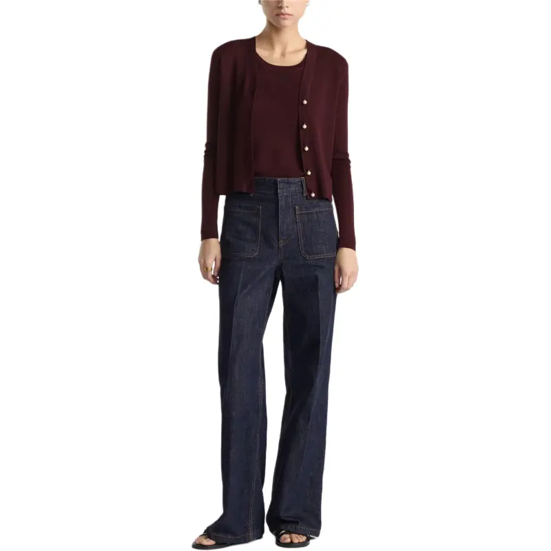DIOR Knitwear Women's Plum Red-3