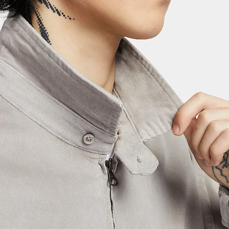 Nike AS M HARRINGTON JKT CORD OP Jackets Coats Men's Light Gray-4