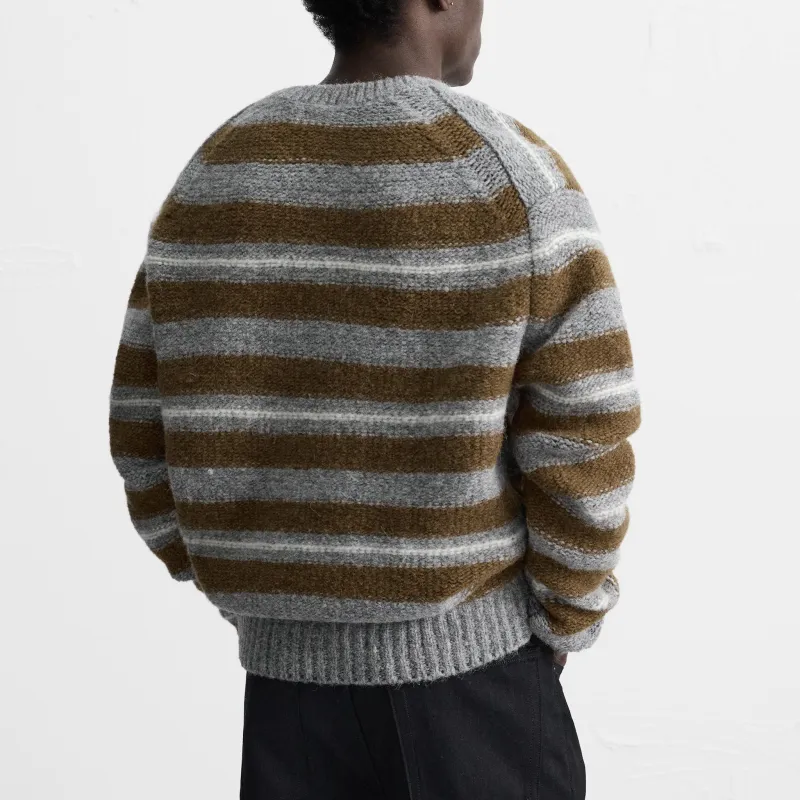 ZARA Sweater Men's Grey / Beige-4