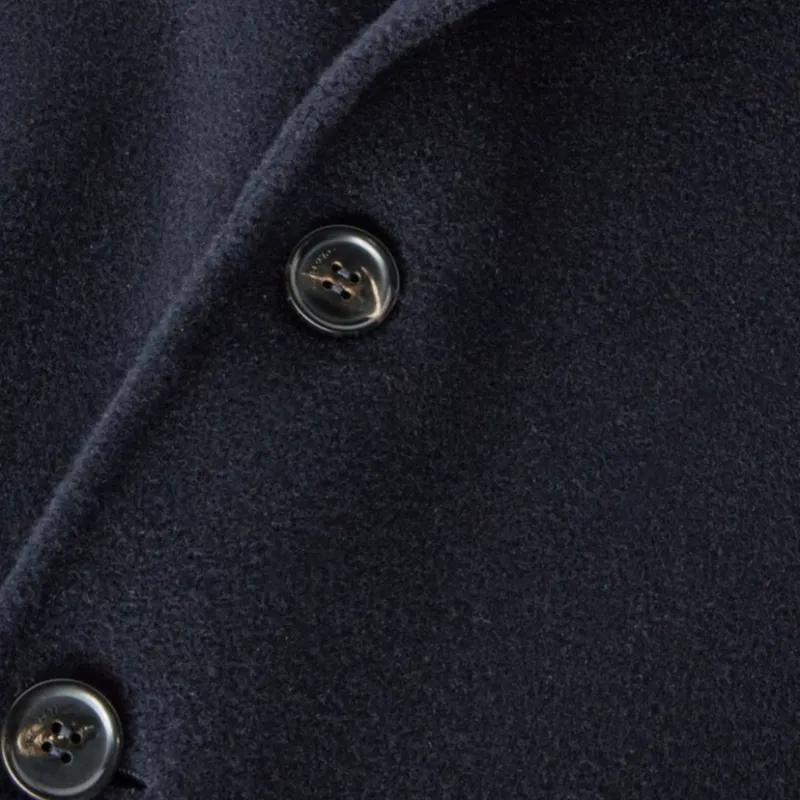 Loro Piana Coat Men's Marine Blue-6