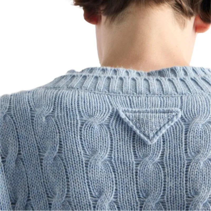 PRADA Button Up Knitted Cardigan-5