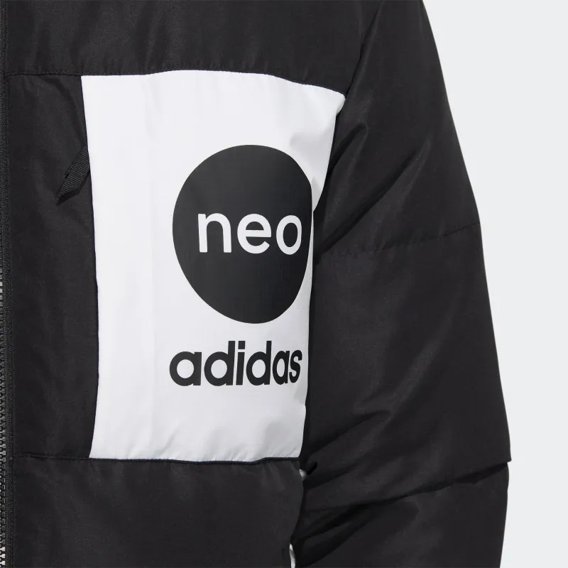 Adidas Neo Down Jacket Unisex Black-4