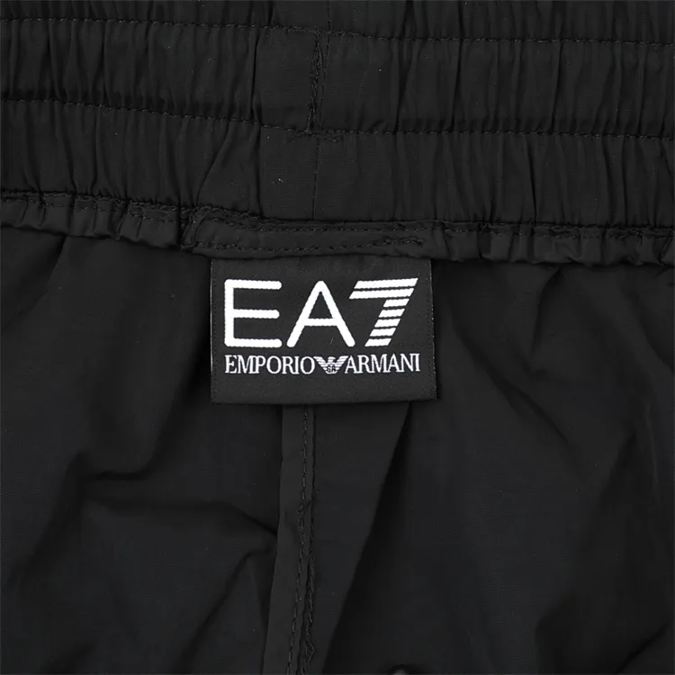EMPORIO ARMANI EA7 SS25 Casual Pants Men's Black-5
