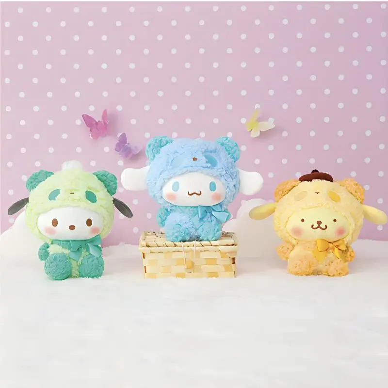 Sanrio Cinnamoroll Panda Plush Toy Dolls Plush Doll 16cm High-2