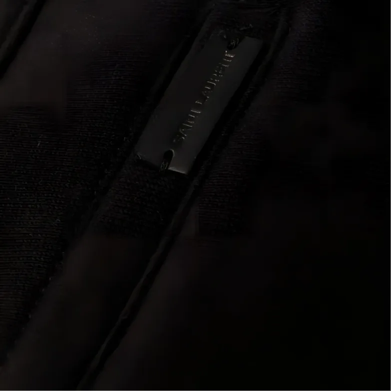 SAINT LAURENT Knitted Sweatpants Men's Black-4