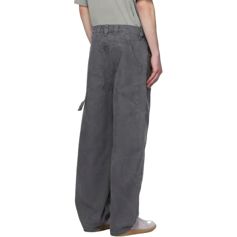 ECKHAUS LATTA Panelled Baggy Jeans-1