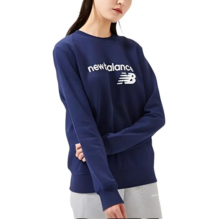 New Balance Sweatshirts Women's Dark Blue-3