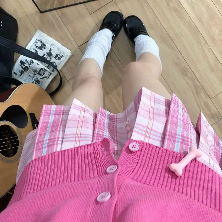 YuChaJia Casual Short Skirts Women's-3