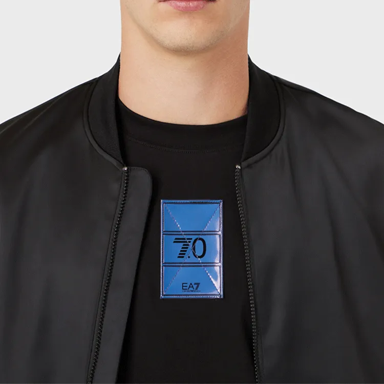 EMPORIO ARMANI EA7 SS22 T Shirt Men's Black-4