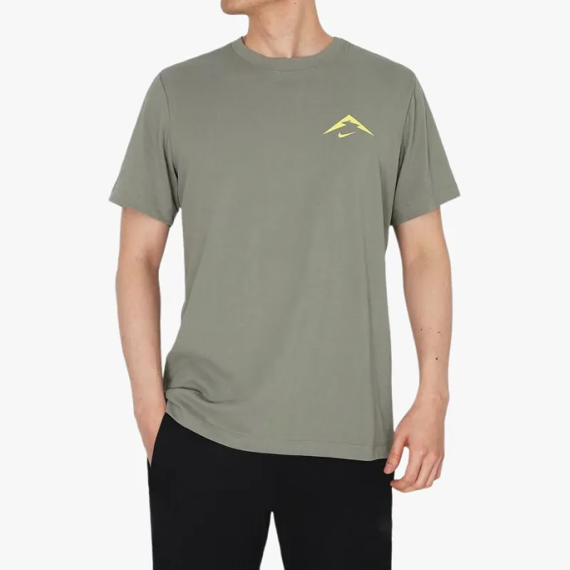 Nike T Shirts Men Green-2