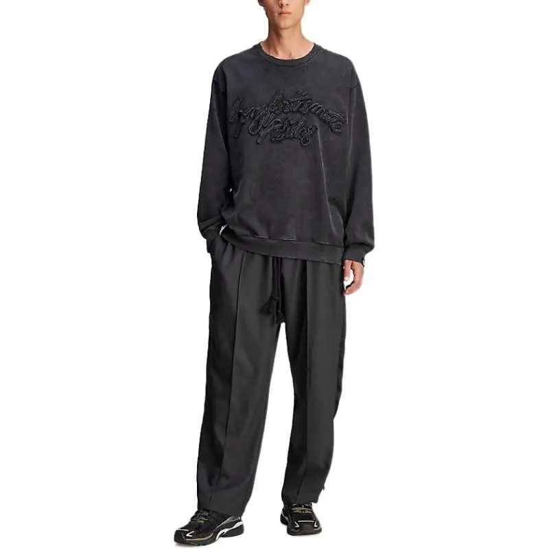 Adidas X Song For The Mute Long Sleeve Tee 'Black'-2