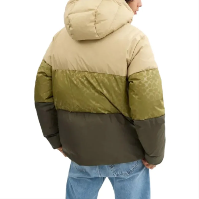 COACH FW24 Down Jacket Men's Mixed Green-2