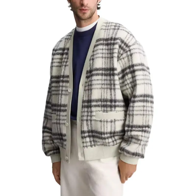 ZARA Knitwear Men's Black/White-6