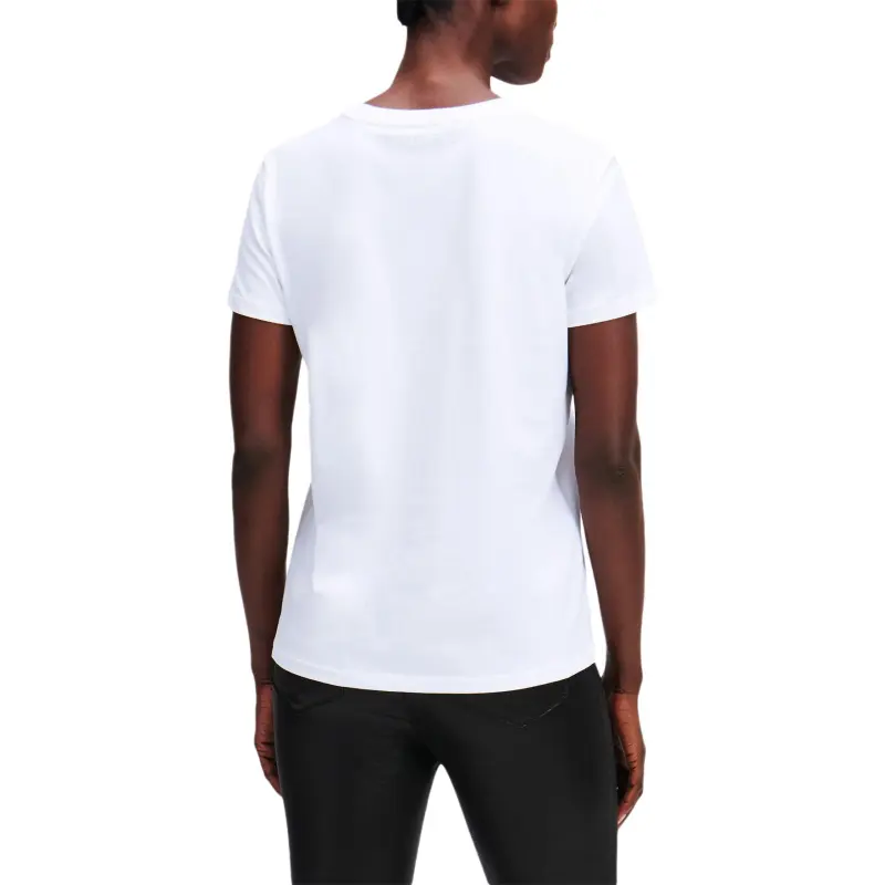 KARL LAGERFELD / Karl Lagerfeld Jeans Rhinestone embellished T shirt-4