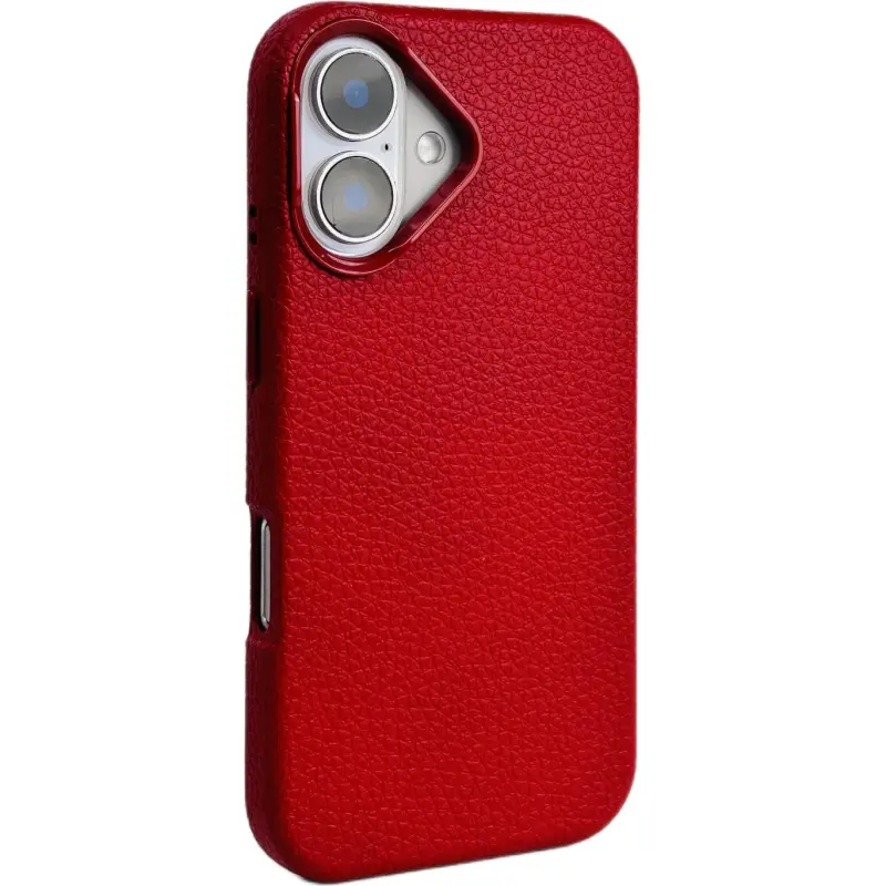 Wei Xin Leather Material Solid Color Litchi Grain Phone Cases Compatible With IPhone 16/15 Pro Max/Apple 13/14 Pro/Max-13