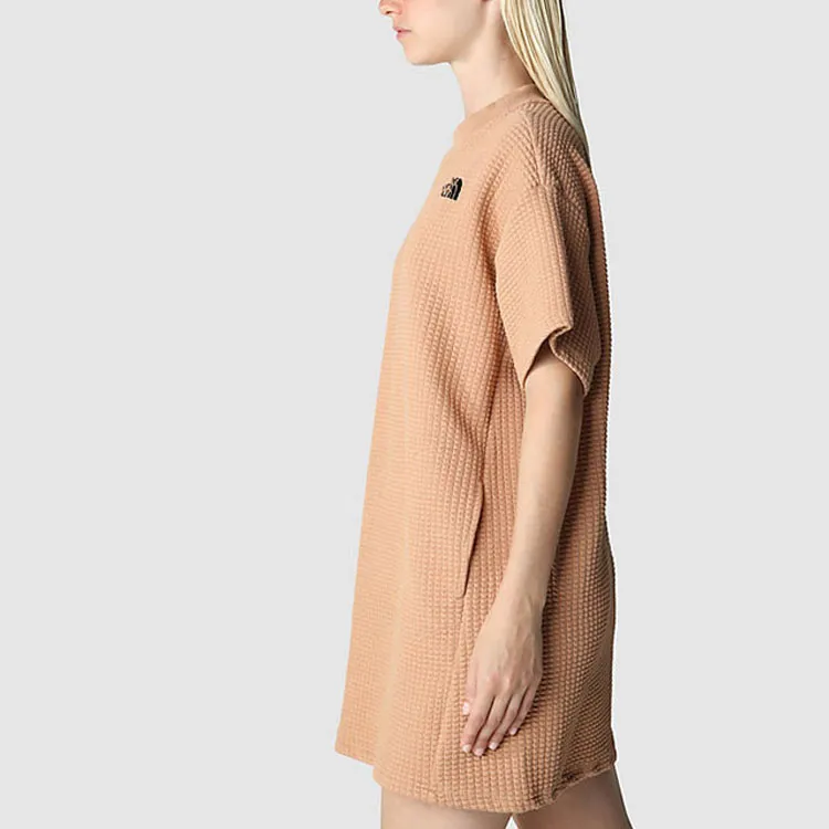 THE NORTH FACE Short Sleeved Dresses Women's Light Brown-4