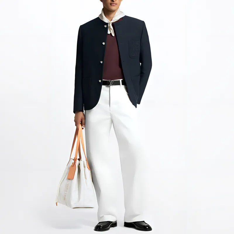 LOUIS VUITTON FW25 Jeans Men's White-2