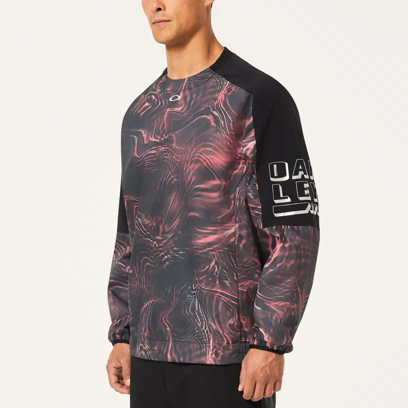 Oakley STRIKING WIND LS PULLOVER 4.0 Sweatshirt Unisex Pink Print-4