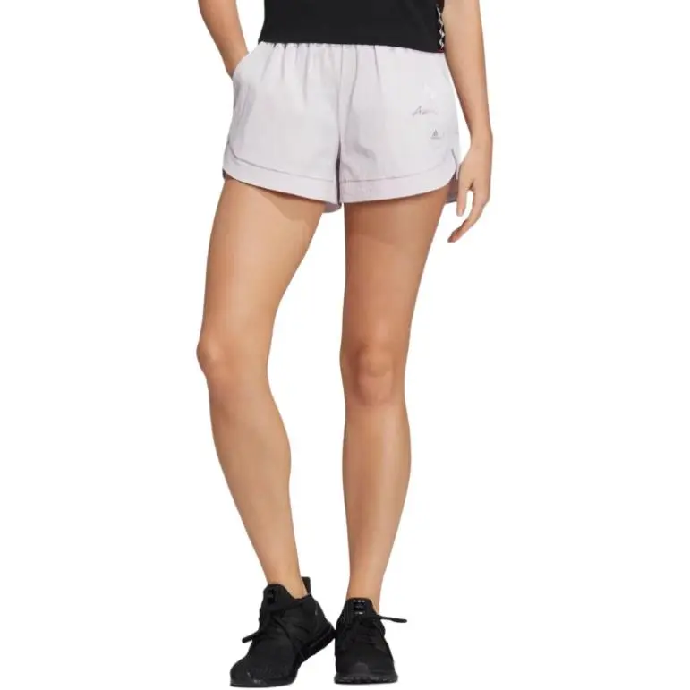 Adidas Sports Shorts Women's Pink White-2
