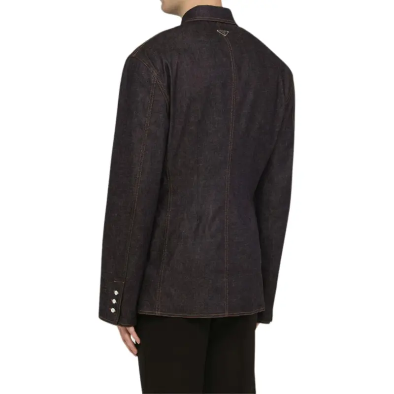 PRADA Shirts Men Brown-2