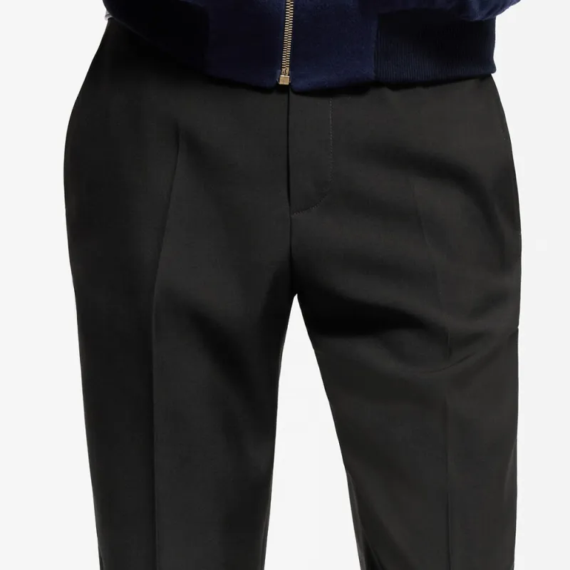 LOUIS VUITTON Tailored Wool Carpenter Pants-4