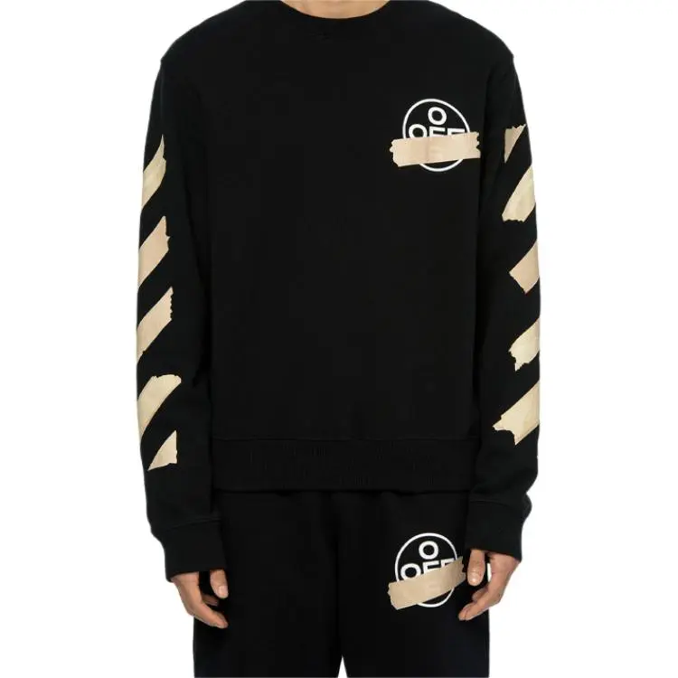 OFF WHITE Tape Diag Arrows Sweatshirt-2