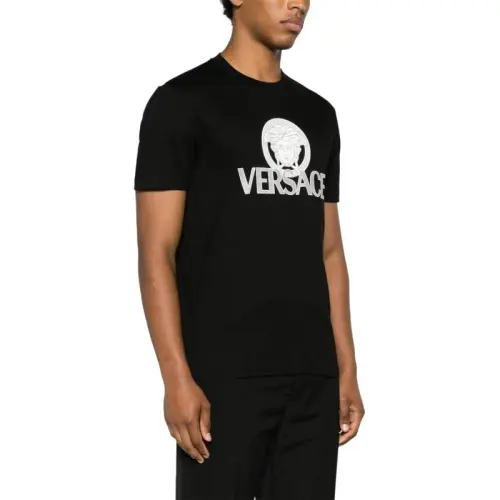 VERSACE Medusa Head Printed Crewneck T Shirt