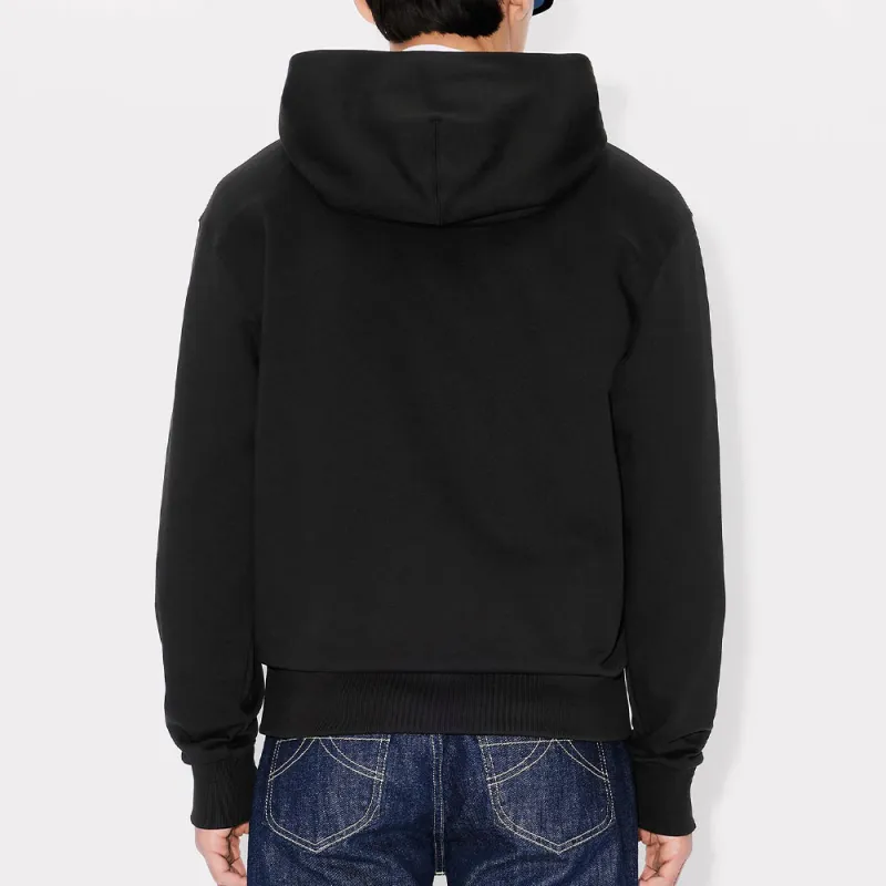 KENZO Boke Flower Embroidered Zipped Hoodie-3