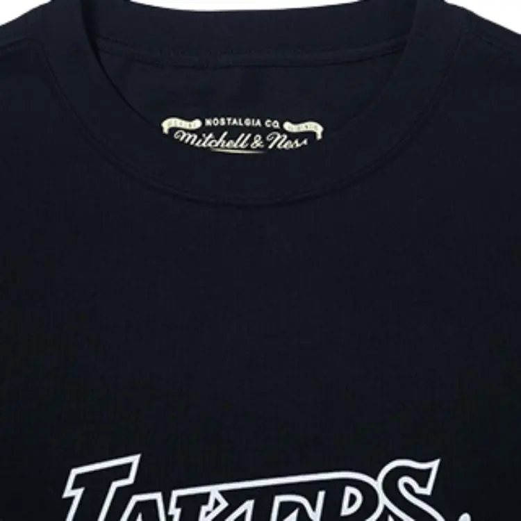 Mitchell & Ness Mitchell & Ness NBA Series T Shirt Unisex Black-2