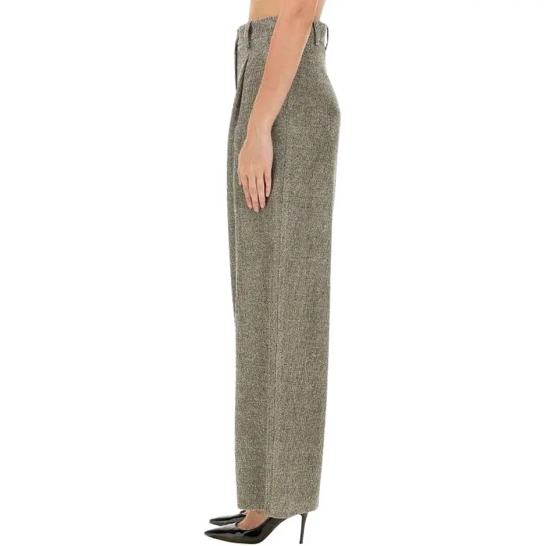 Alysi Pleated Palazzo Pants-4