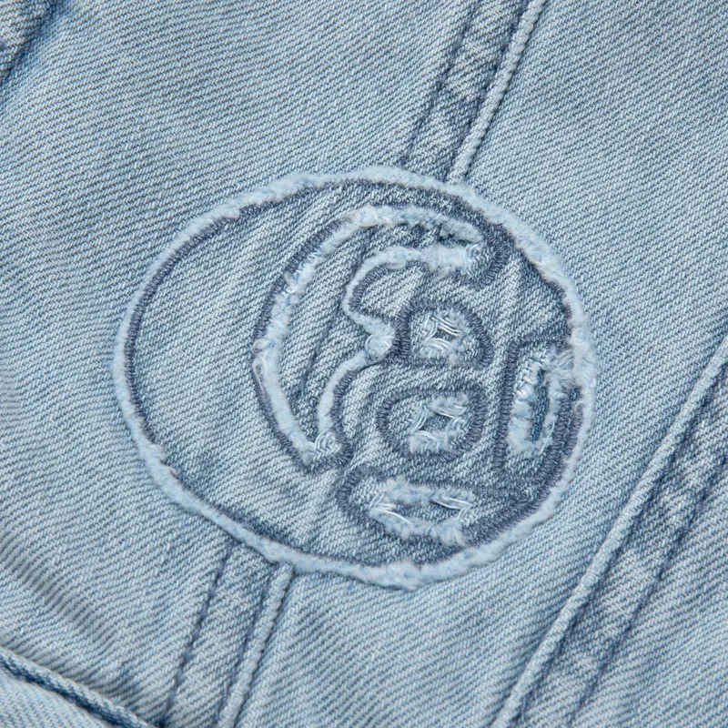 Aape Denim Jackets Women's Blue BLL-2