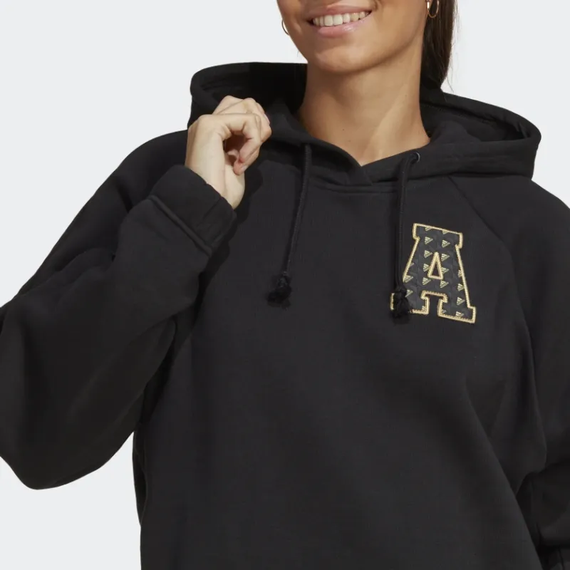 Adidas Long-Sleeved Dresses Women's Black-5