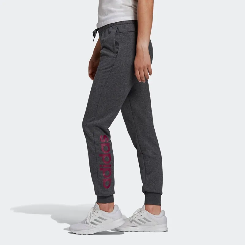 Adidas Casual Pants Women's Dark Heather Gray-4