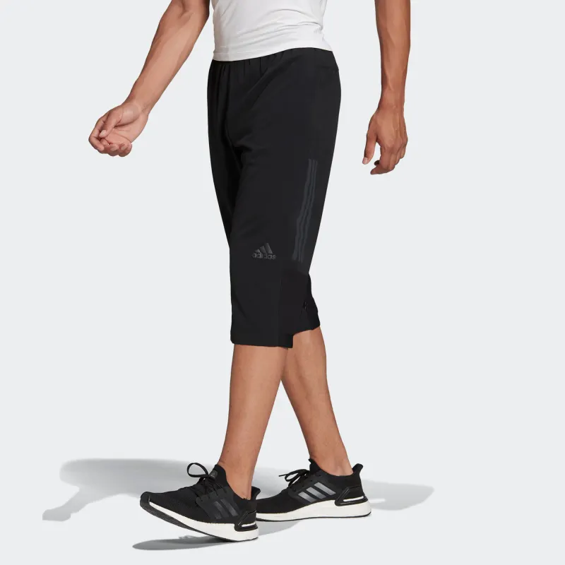 Adidas Knitted Sweatpants Men's Black-6