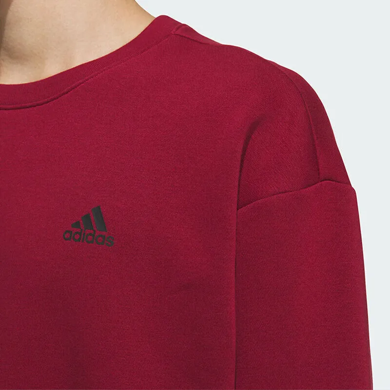Adidas Sweatshirts Unisex Red-4