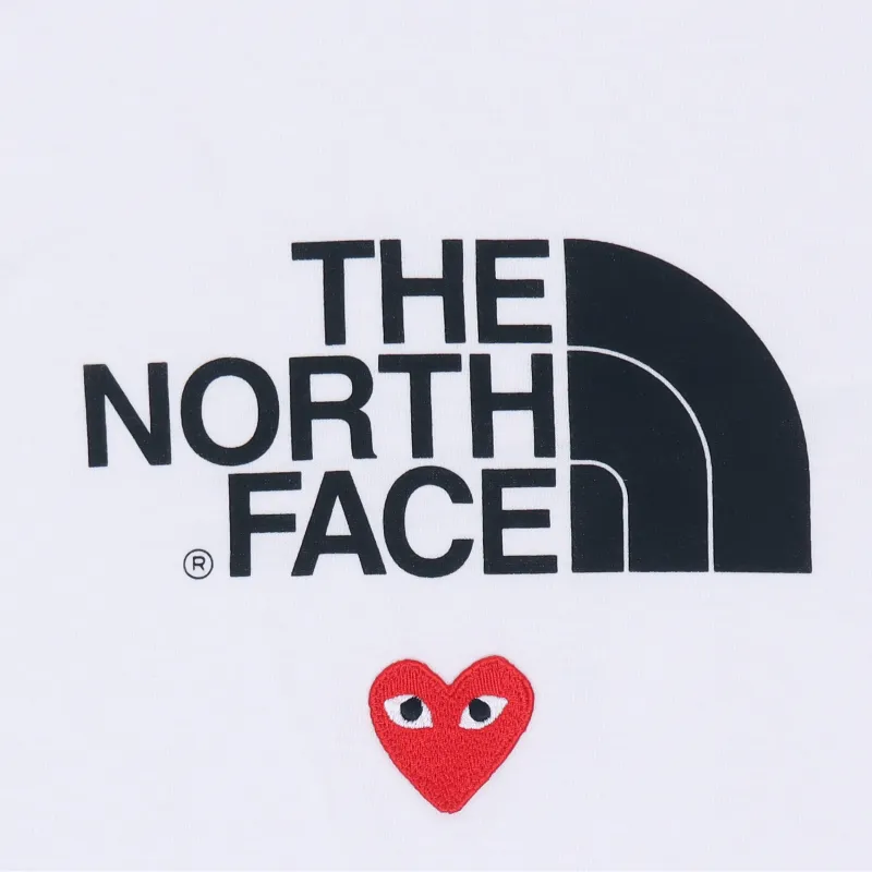 Comme Des Garcons Play Cdg X The North Face T shirt White-3