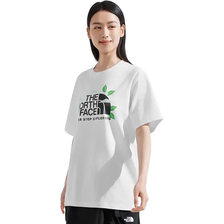 THE NORTH FACE City Outdoor Collection SS25 T Shirt Unisex Snow Peak White-1