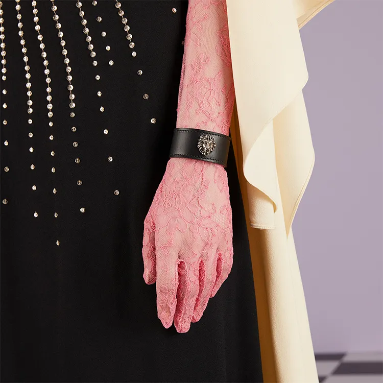 GUCCI Wristbands Unisex Black-3