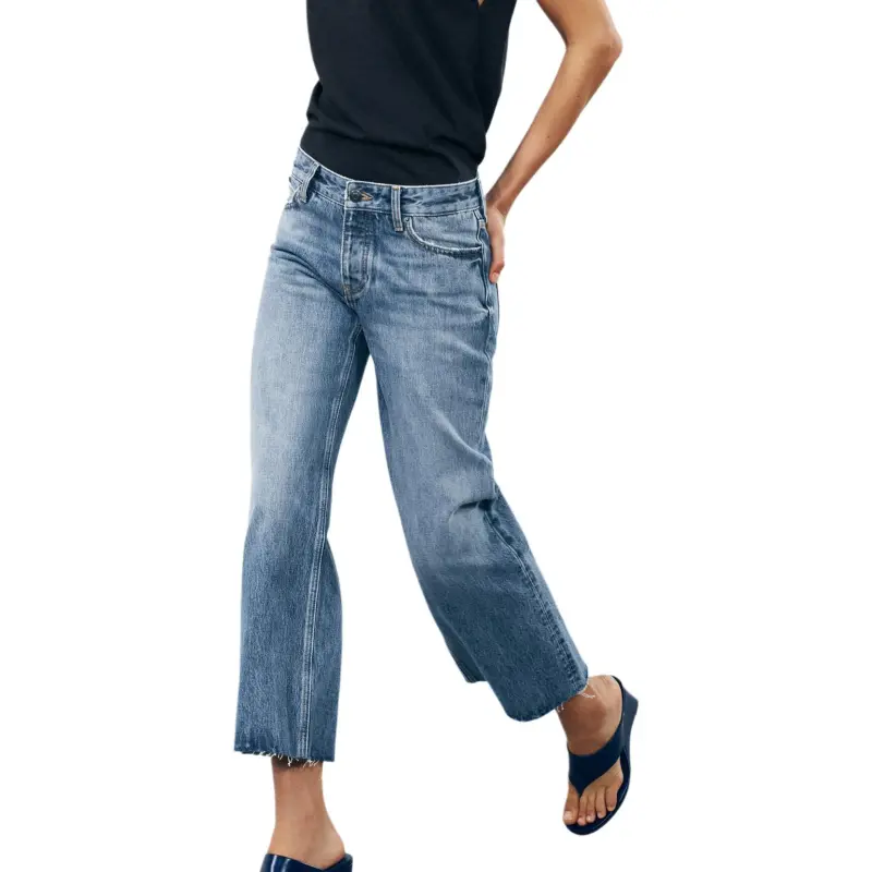 ZARA ZW Series Jeans Women's Medium Blue-3