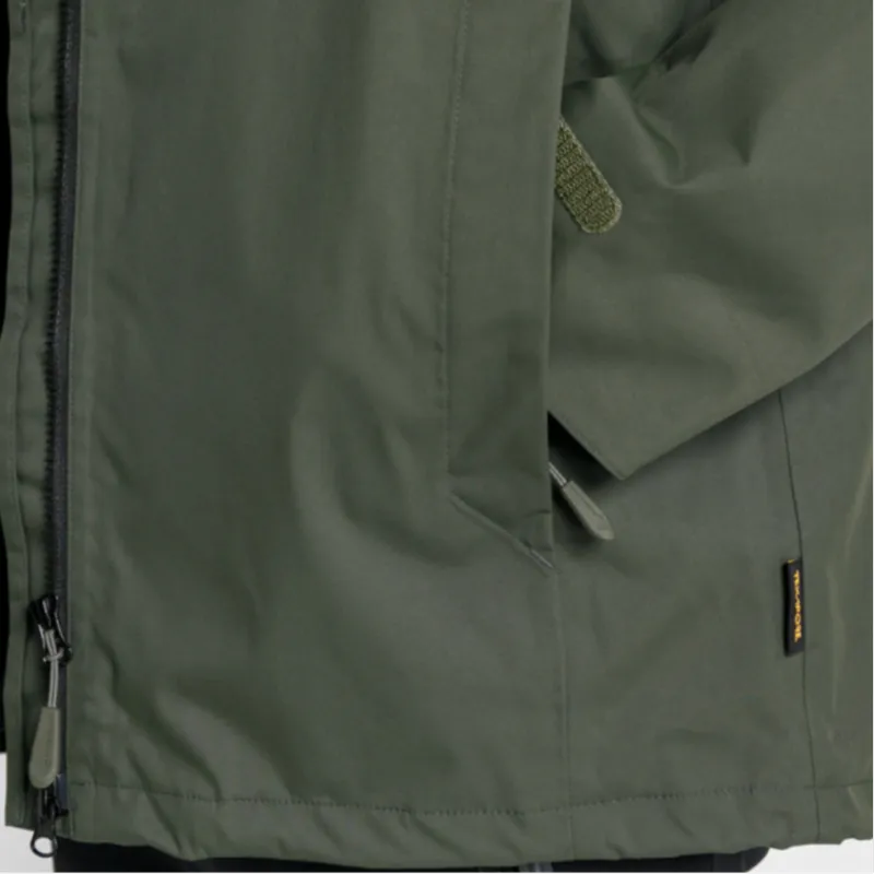 JACK WOLFSKIN Windbreaker Jackets Men 5100/Army Green-4