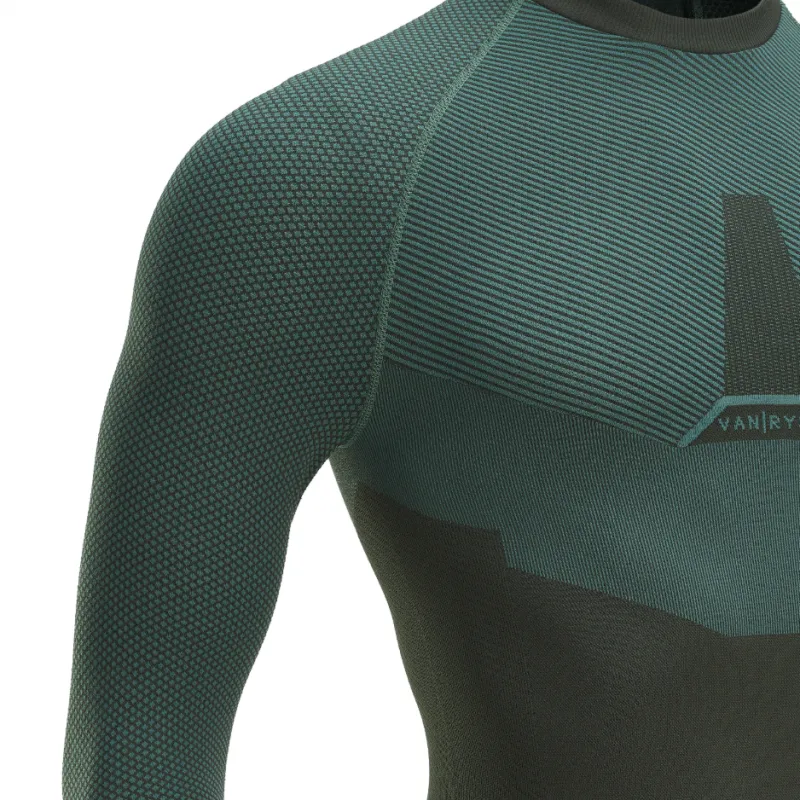 DECATHLON Undershirt Unisex Dark Green-2
