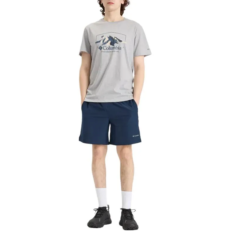 Columbia Casual Shorts Men's Marine Blue-3