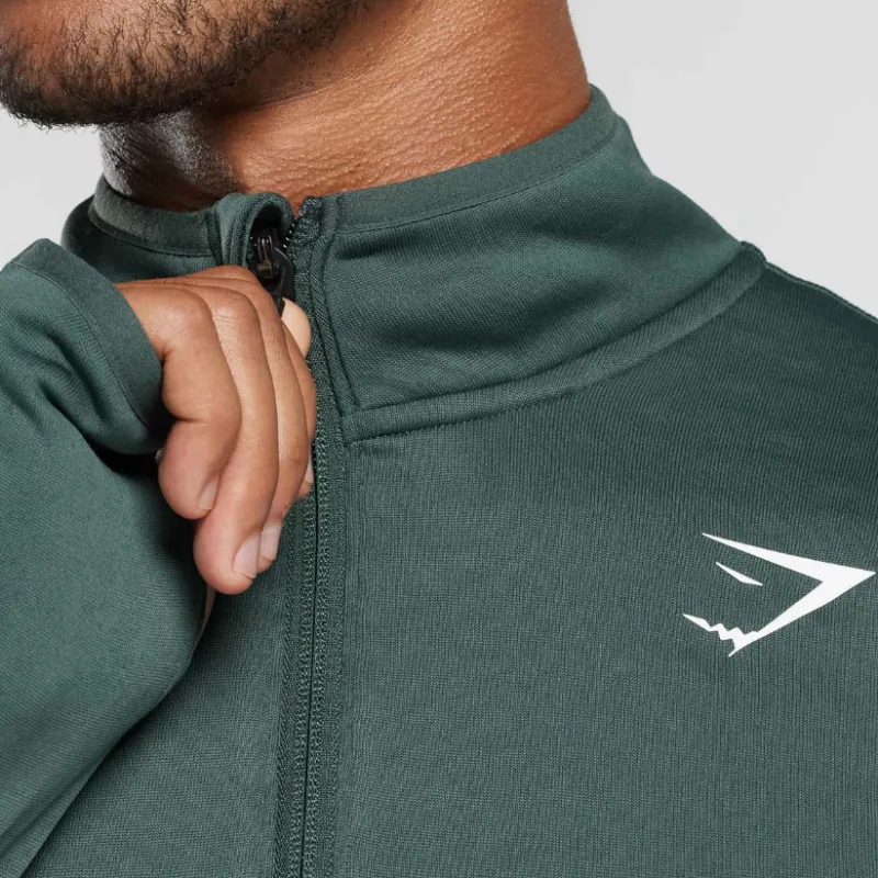 GYMSHARK Sport Jacket Men's Mist Green-4