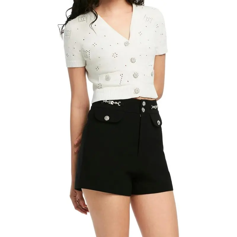 Bebe Knitwear Women's Raw White-2